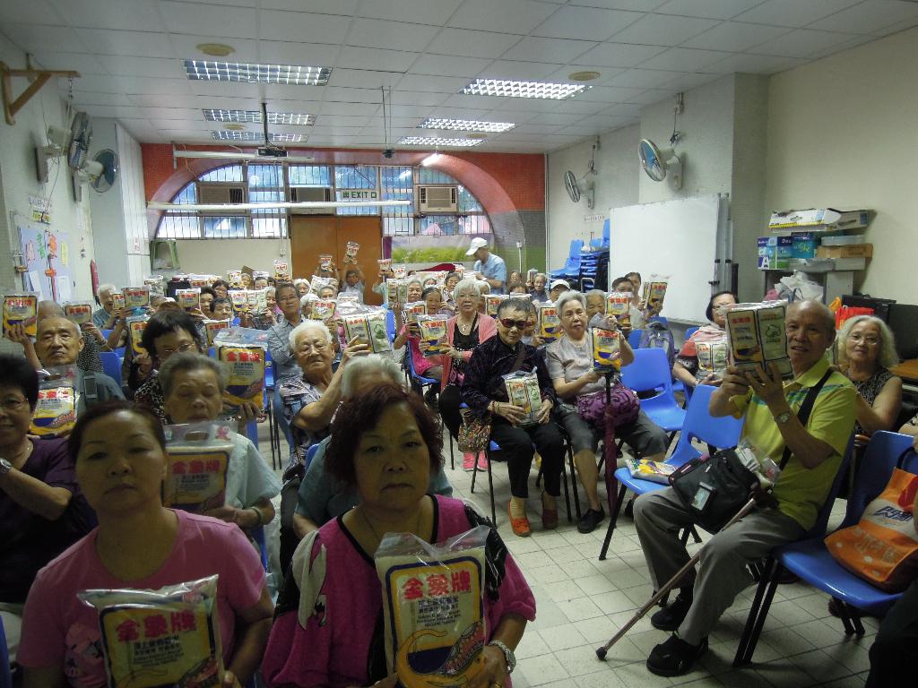 白米送贈 2014年