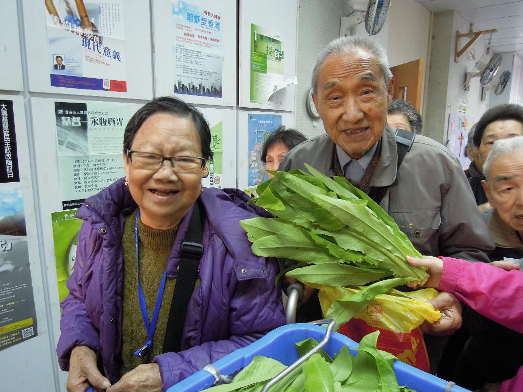 「耆樂綠融融」有機農場耕種及蔬菜捐贈
