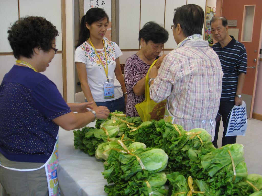 「耆樂綠融融」有機農場耕種及蔬菜捐贈