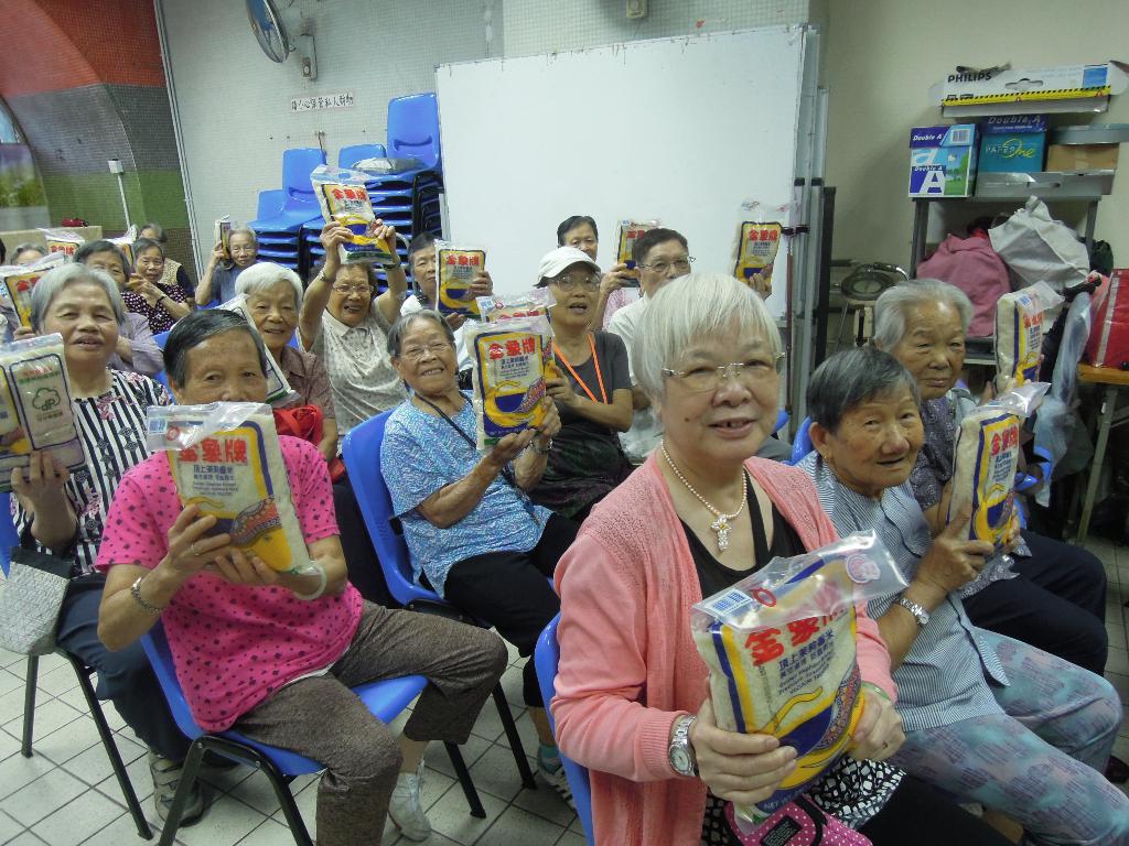 白米送贈 2014年