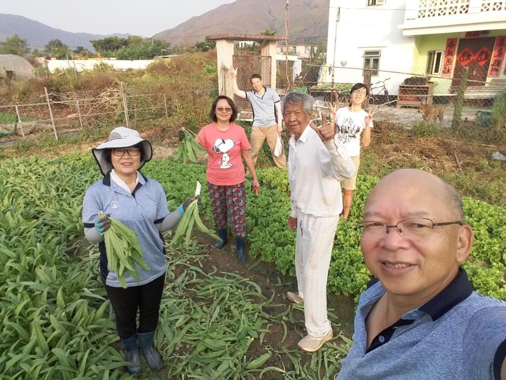 「耆樂綠融融」有機農場耕種及蔬菜捐贈
