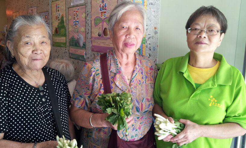 「耆樂綠融融」有機農場耕種及蔬菜捐贈