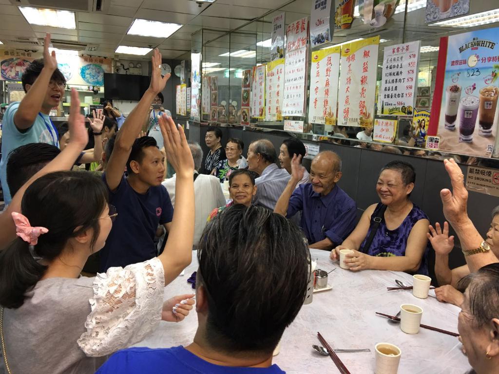 義工隊 - 派飯 2017年8月