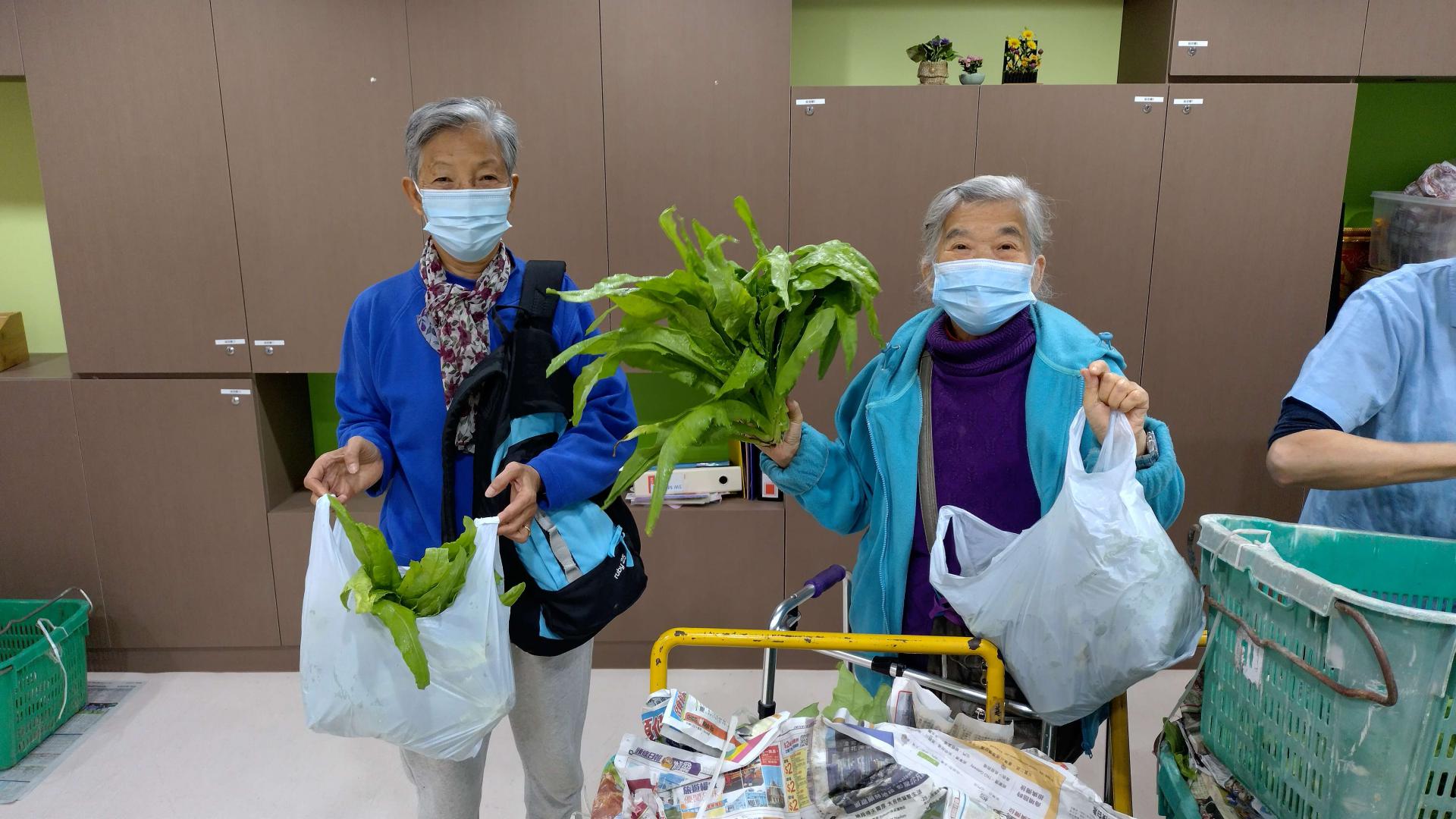 「耆樂綠融融」有機農場耕種及蔬菜捐贈