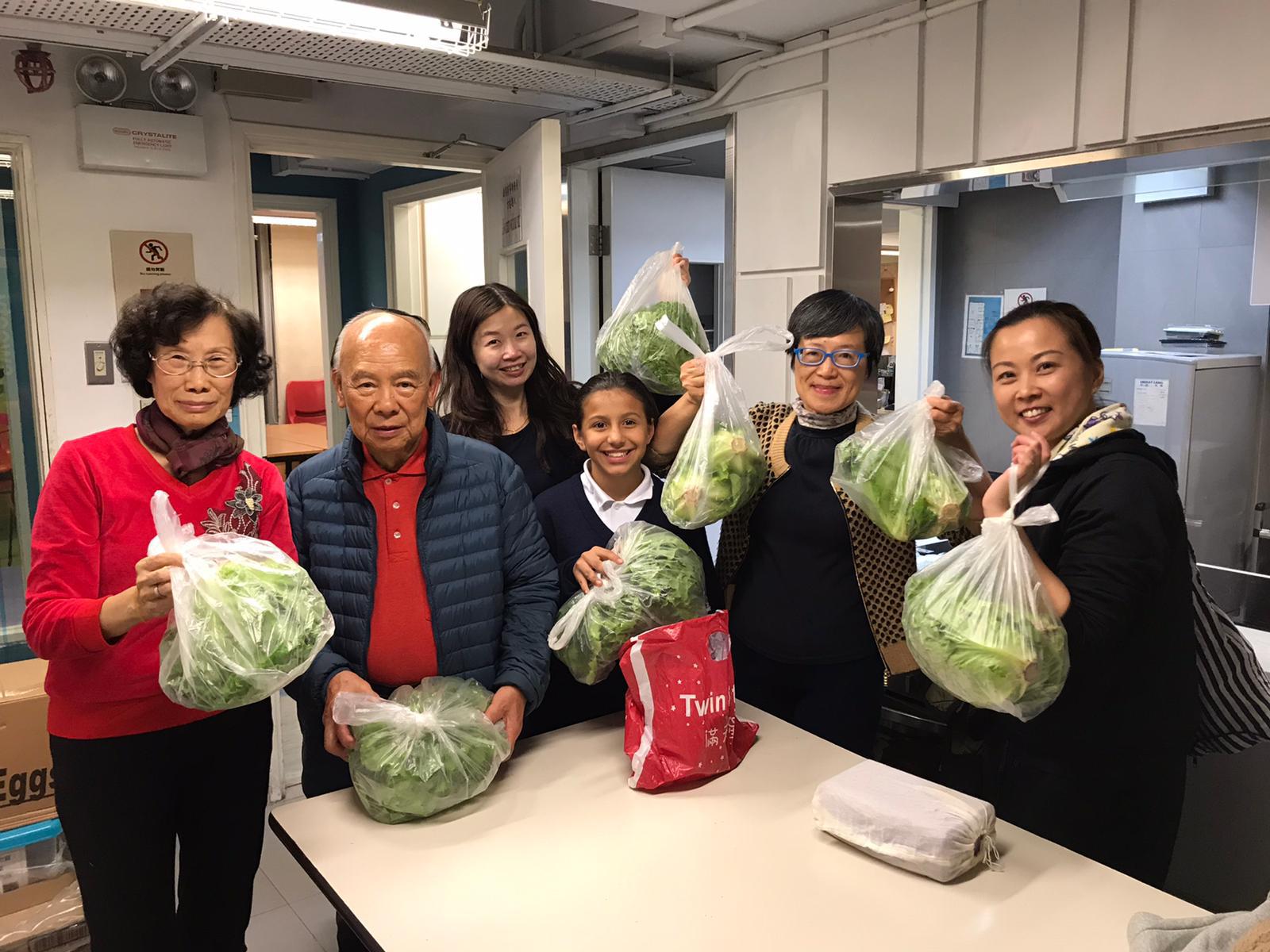 「耆樂綠融融」有機農場耕種及蔬菜捐贈