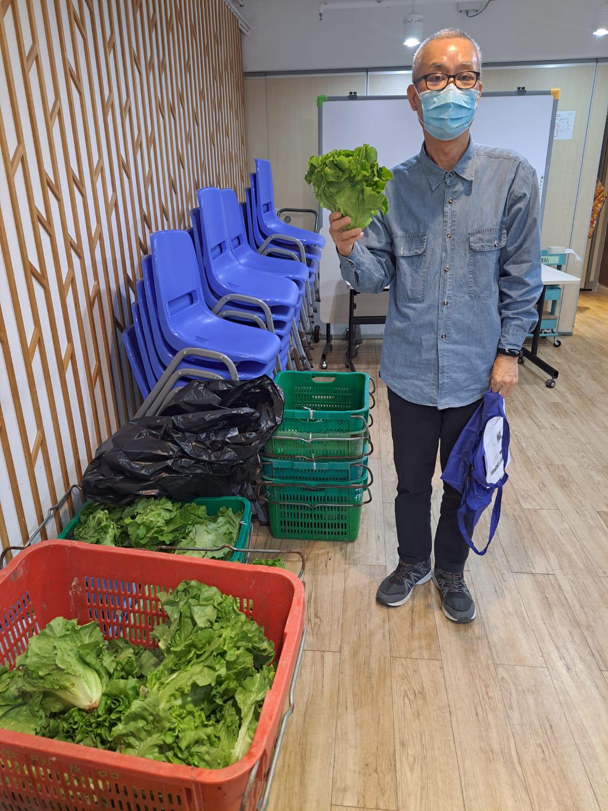 「耆樂綠融融」有機農場耕種及蔬菜捐贈