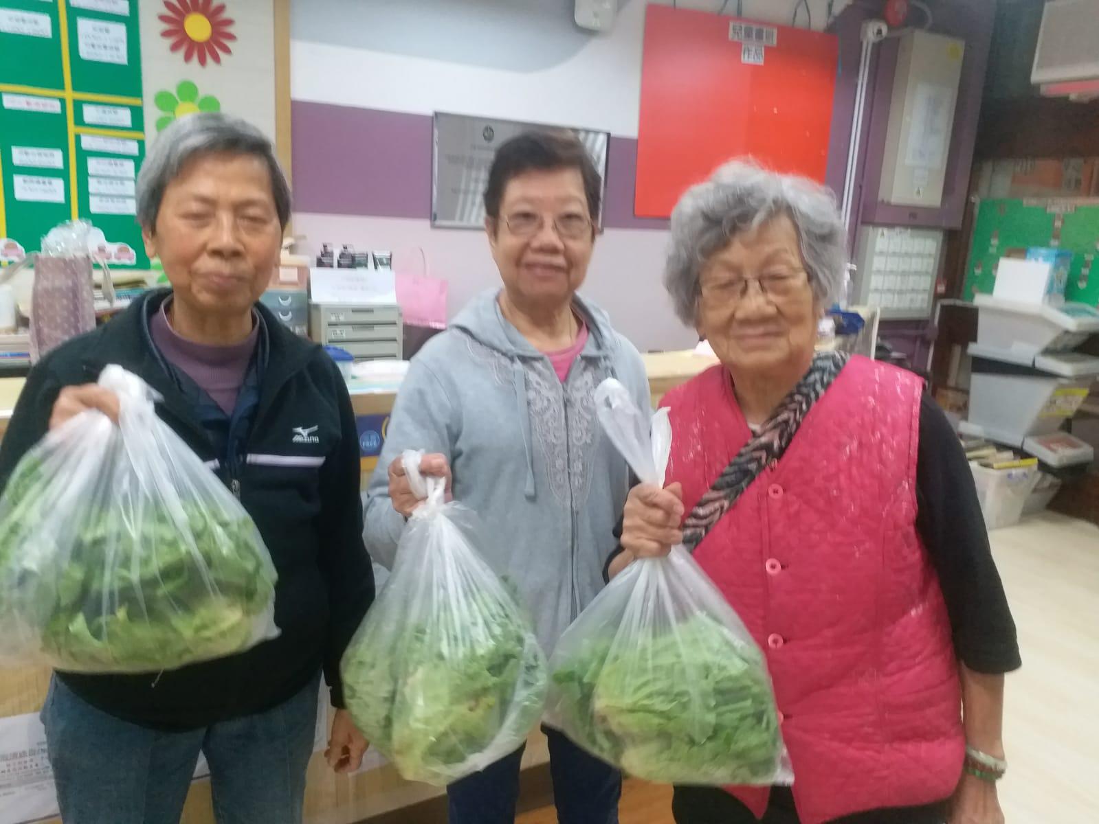 「耆樂綠融融」有機農場耕種及蔬菜捐贈