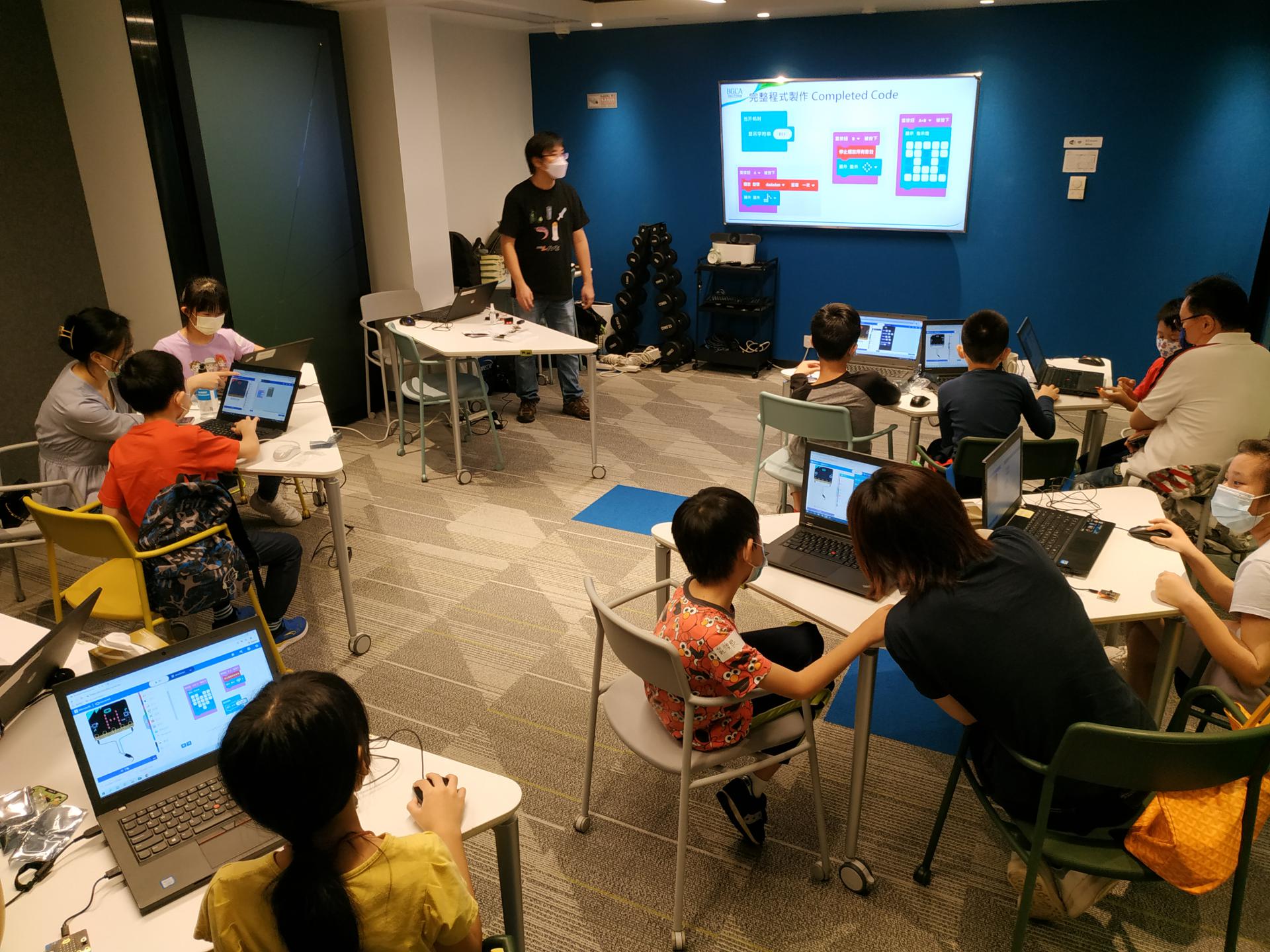 數碼能力躍動計劃 Microbit活動義工