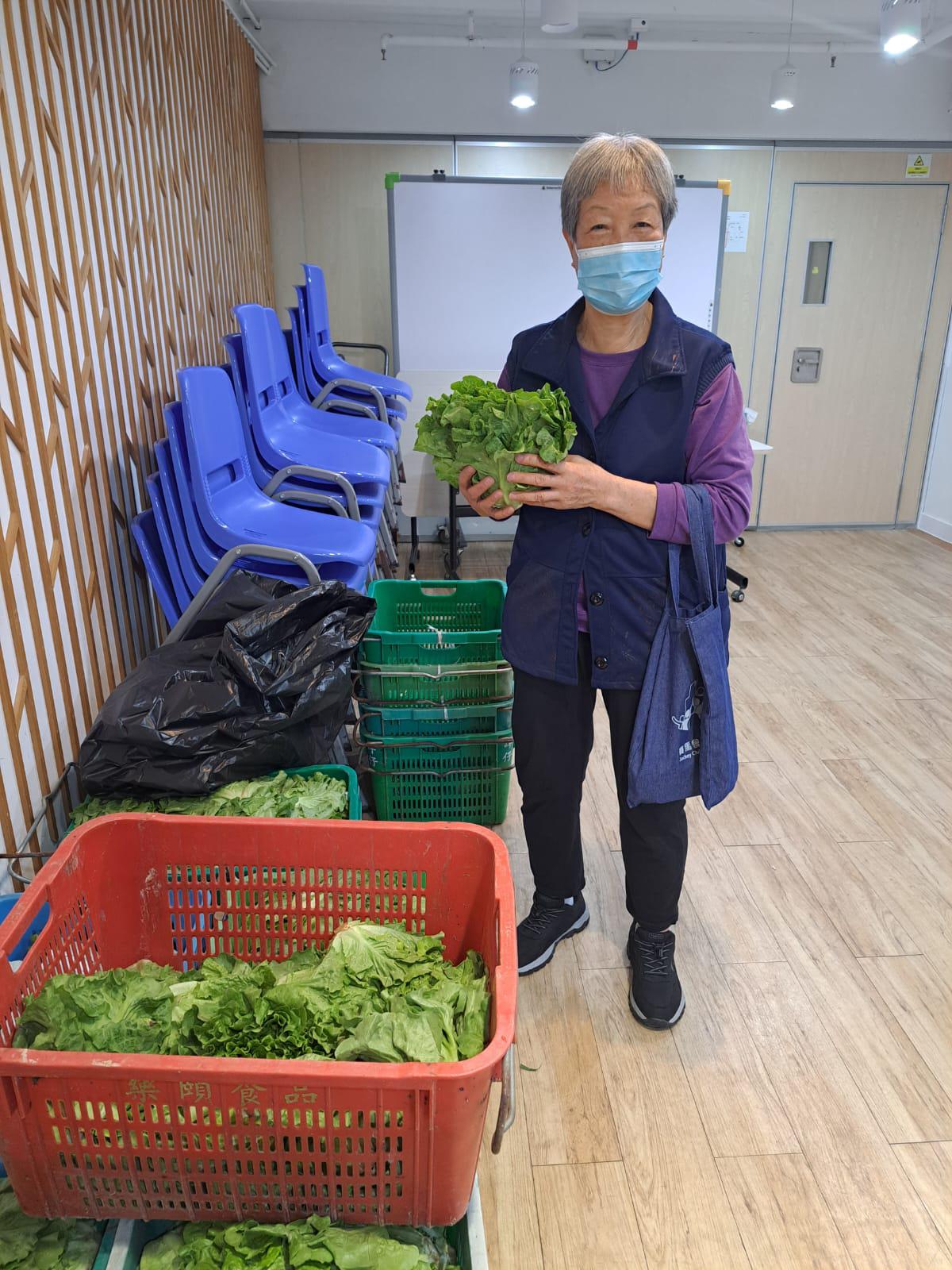 「耆樂綠融融」有機農場耕種及蔬菜捐贈